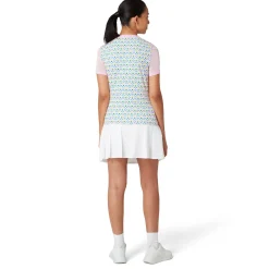 Original Penguin Pikétröjor Dam-OP Ss Lattice Zip Mock Charm-Pink