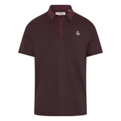 Original Penguin Pikétröjor Herr-OP Ss Petes Tee Time Po Mauve-Wine