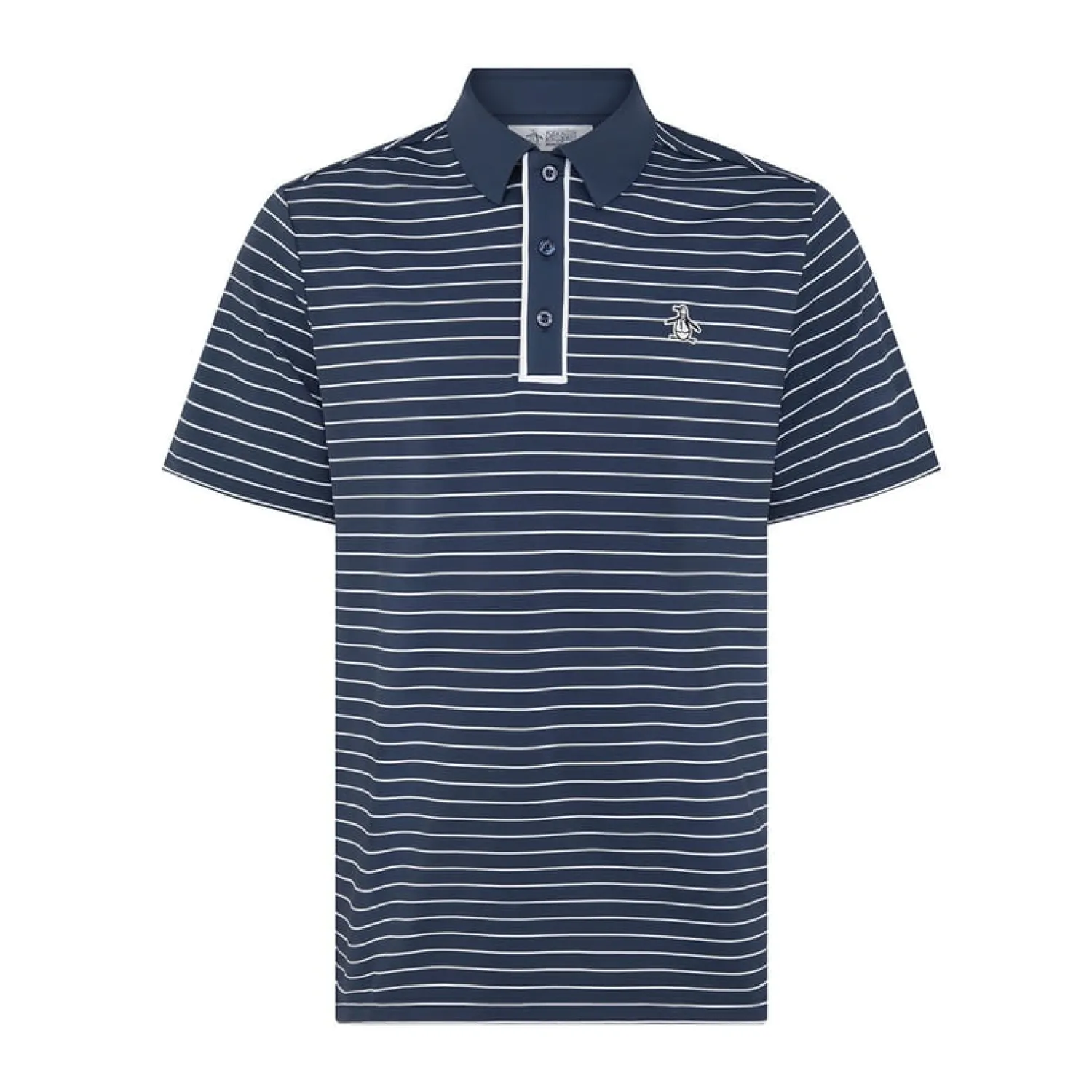 Original Penguin Pikétröjor Herr-OP The Heritage Stripe Black-Iris