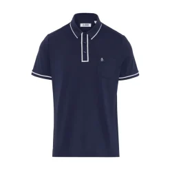 Original Penguin Pikétröjor Herr-OPG The Technical Earl Polo Blå Black Iris