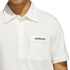Adidas Golf Originals Pikétröjor Herr-Ori S Pocket Polo Cwhite