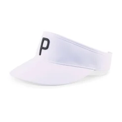 Puma Kepsar-P Visor Adj Bright White- Black