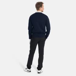 Ivanhoe Tröjor Herr-PD V-Neck Blå Navy (022)