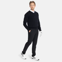 Ivanhoe Tröjor Herr-PD V-Neck Svart Svart (015)