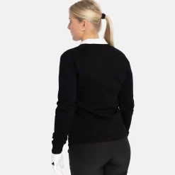 Ivanhoe Tröjor Dam-PD V-Neck Svart Svart (015)