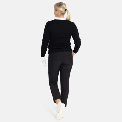 Ivanhoe Tröjor Dam-PD V-Neck Svart Svart (015)