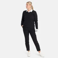 Ivanhoe Tröjor Dam-PD V-Neck Svart Svart (015)