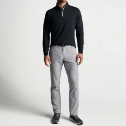Peter Millar Tröjor Herr-Perth Performance Quarter-Zip Svart Black