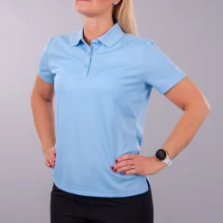 Cutter & Buck Pikétröjor Dam-Piké Kelowna Blå Ljusblå (Lt Blue509)