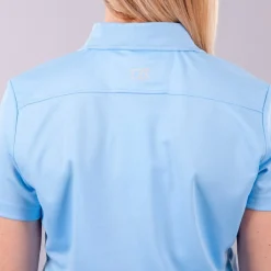 Cutter & Buck Pikétröjor Dam-Piké Kelowna Blå Ljusblå (Lt Blue509)