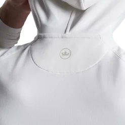 Peter Millar Tröjor Herr-Pine Performance Hood Vit White