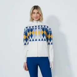 Daily Sports Tröjor Dam-Placed Argyle Unlined Vit White