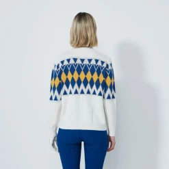 Daily Sports Tröjor Dam-Placed Argyle Unlined Vit White