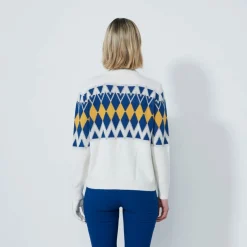 Daily Sports Tröjor Dam-Placed Argyle Unlined Vit White