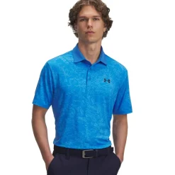 Under Armour Pikétröjor Herr-Playoff 3.0 Printed Polo Blue Atlantis (403)