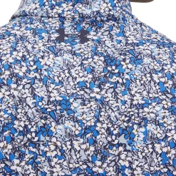 Under Armour Pikétröjor Herr-Playoff 3.0 Printed Polo Blue Atlantis (402)