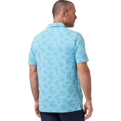 Travis Mathew Pikétröjor Herr-Port Day Air-Blue