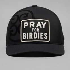 G/Fore Kepsar-Pray For Birdies Patch Perforated Svart Svart (Onyx)