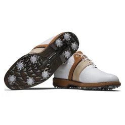 FootJoy Herrskor-Premiere Series Packard Lx White-Blue-Brown