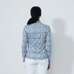 Daily Sports Tröjor Dam-Print Peached Half Neck Water-Leo