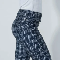 Daily Sports Byxor Dam-Printed Magic Warm 32 Inch Check-Navy