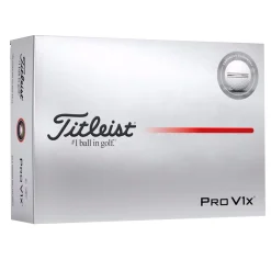 Titleist Tourbollar-Pro V1X Vit Elongated Align White