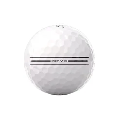 Titleist Tourbollar-Pro V1X Vit Elongated Align White