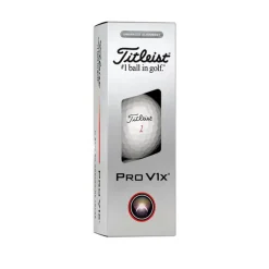 Titleist Tourbollar-Pro V1X Vit Elongated Align White