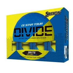 Srixon Spinn-/Kontrollbollar-Q-Star Tour Divide Gul Blå Yellow/Blue