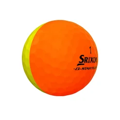 Srixon Spinn-/Kontrollbollar-Q-Star Tour Divide Gul Orange Yellow/Orange
