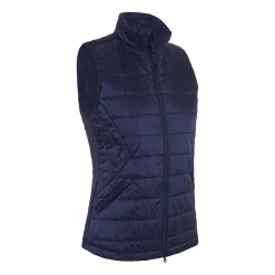 Callaway Västar Dam-Quilted Puffer Vest Blå Peacoat