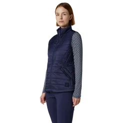 Callaway Västar Dam-Quilted Puffer Vest Blå Peacoat