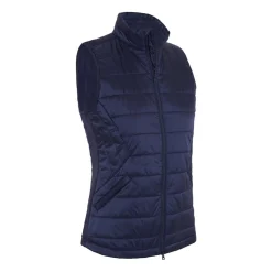 Callaway Västar Dam-Quilted Puffer Vest Blå Peacoat