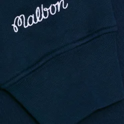 Malbon Golf Tröjor Herr-Range Cooper Sweatshirt Blå Navy