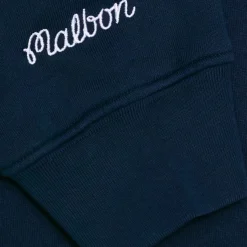 Malbon Golf Tröjor Herr-Range Cooper Sweatshirt Blå Navy