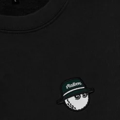 Malbon Golf Tröjor Herr-Range Cooper Sweatshirt Svart Black