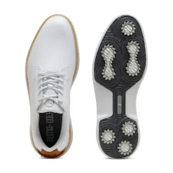 Puma Herrskor-Royale White-Leather Brown