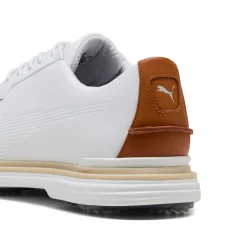 Puma Herrskor-Royale White-Leather Brown