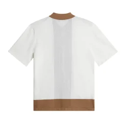 J.Lindeberg Pikétröjor Herr-Rue Knitted Polo Shirt Vit White