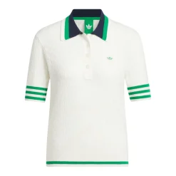 Adidas Golf Originals Pikétröjor Dam-S Knit Polo W Cwhite
