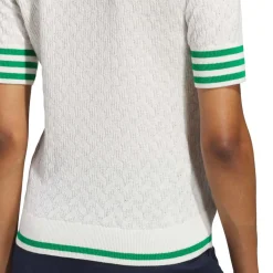 Adidas Golf Originals Pikétröjor Dam-S Knit Polo W Cwhite