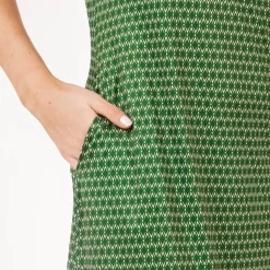 Func Factory Skorts & Kjolar-Sandy Green Zic-Zac (867)