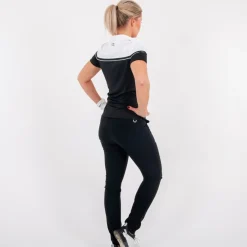 Cutter & Buck Pikétröjor Dam-Seabeck Svart Vit Svart/Vit (9900)