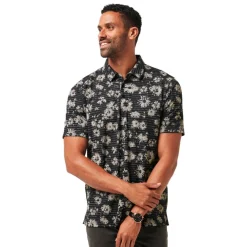 Travis Mathew Pikétröjor Herr-Shaded Grove Svart Black