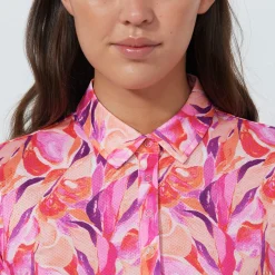 Daily Sports Pikétröjor Dam-Sheermotion Cap S Artsy-Leaf