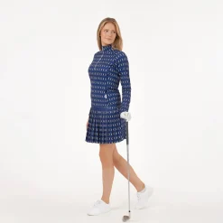 Func Factory Tröjor Dam-Shirley Blue Print (845)