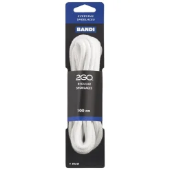 2GO Skotillbehör-Shoelaces 177 White 100cm
