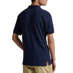 Ralph Lauren Pikétröjor Herr-Short Sleeve Polo Performance Stretch Mesh Refined Navy