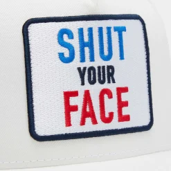 G/Fore Kepsar-Shut Your Face Trucker Vit Vit (Snow)
