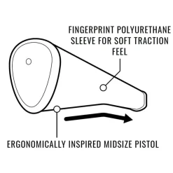 Lamkin Puttergrepp-SINK PU Pistol